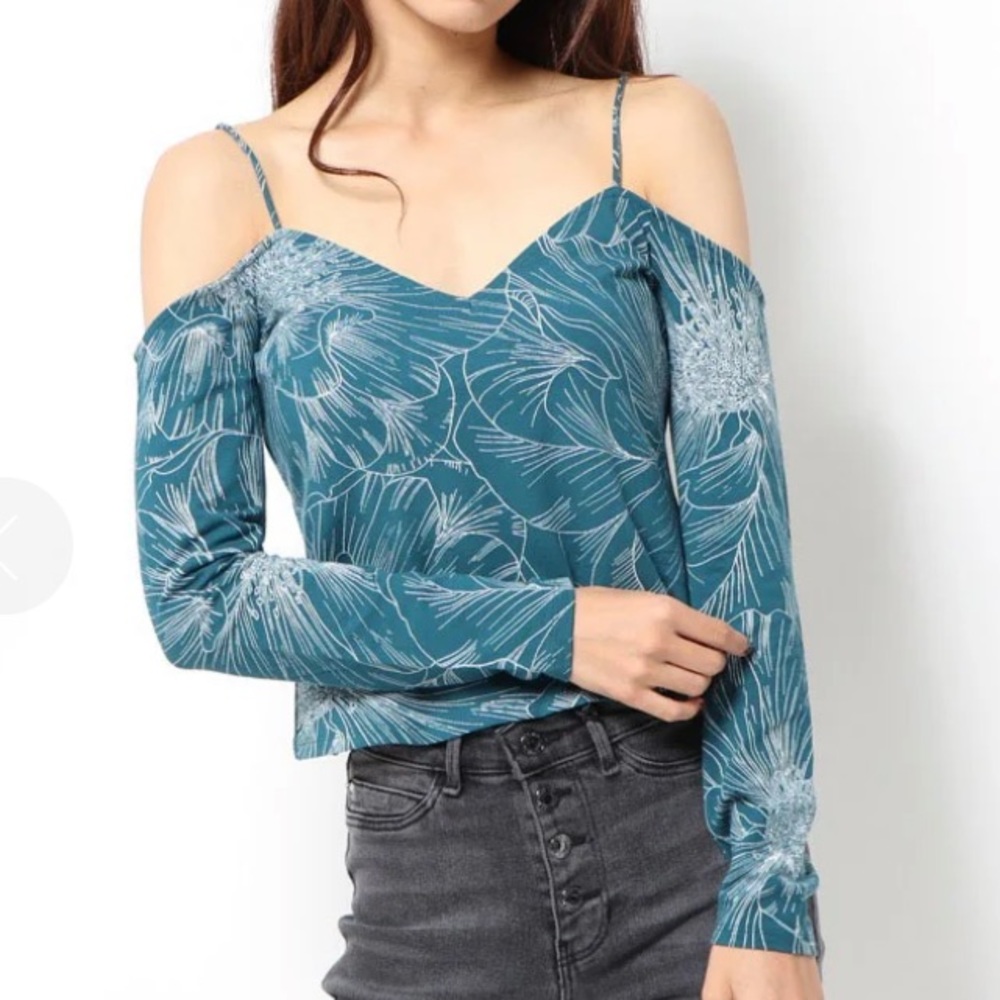 Guess Long Sleeve Huntley Top